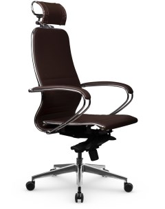 Офисное кресло Samurai K 2 041 MPES Темно коричневый цвет Метта