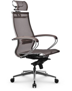 Офисное кресло Samurai S 2 051 MPES Темно коричневый цвет Метта