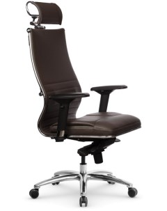 Офисное кресло Samurai KL 3 05 MPES Темно коричневый цвет Метта