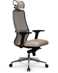 Офисное кресло Samurai SL 3 041 MPES Темно бежевый цвет Метта