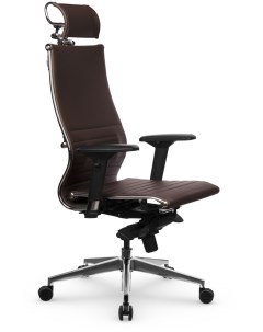 Офисное кресло Samurai K 3 051 MPES Темно коричневый цвет Метта
