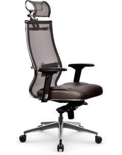 Офисное кресло Samurai SL 3 051 MPES Темно коричневый цвет Метта