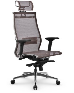 Офисное кресло Samurai S 3 051 MPES Темно коричневый цвет Метта
