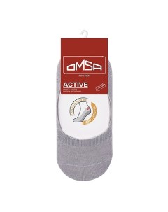 Active 101 Подследники мужские Grigio 0 Omsa