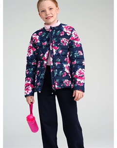 Куртка текстильная с полиуретановым покрытием для девочек School by playtoday