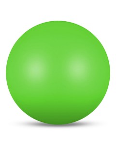 Мяч для художественной гимнастики d15см ПВХ IN315 S салатовый металлик Indigo