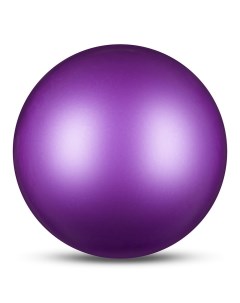 Мяч для художественной гимнастики d15см ПВХ IN315 VI фиолетовый металлик Indigo