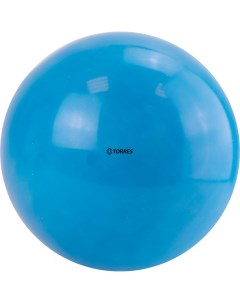 Мяч для художественной гимнастики однотонный d19см ПВХ AG 19 01 небесный Torres