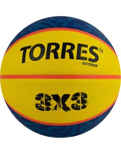 Мяч баскетбольный 3х3 Outdoor B022336 р 6 Torres