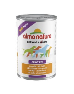 Консервы для собак Меню с курицей 400 г Almo nature консервы