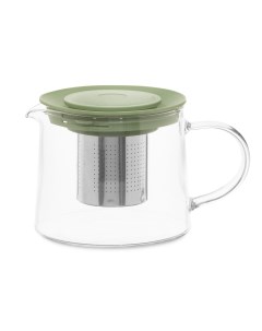 Чайник заварочный с фильтром 600 мл стекло Attribute