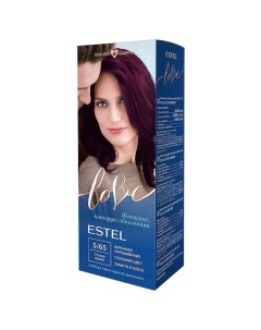 Краска крем для волос Love 5 65 Cпелая вишня Estel