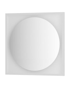 Зеркало ECLIPSE DF 2237 в багетной раме с LED подсветкой 15 W 70x70 см без выключателя теплый белый  Defesto