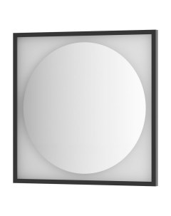 Зеркало ECLIPSE DF 2222 в багетной раме с LED подсветкой 15 W 70x70 см без выключателя нейтральный б Defesto