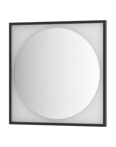 Зеркало ECLIPSE DF 2223 в багетной раме с LED подсветкой 18 W 80x80 см без выключателя нейтральный б Defesto