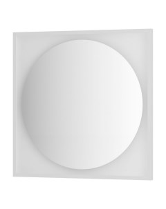 Зеркало ECLIPSE DF 2228 в багетной раме с LED подсветкой 18 W 80x80 см без выключателя нейтральный б Defesto