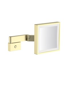 Косметическое зеркало Selene 17074 17 с подсветкой золото матовое Timo
