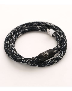 Серый браслет из парусной верёвки Dashkova.jewelry