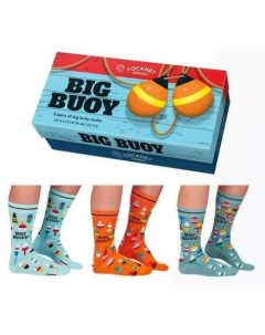 Носки Big Buoy 3 пары размер 39 46 Sock academy