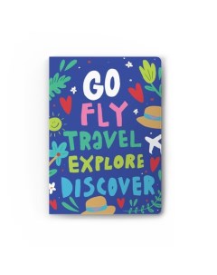 Обложка для паспорта Go fly travel Морда довольна