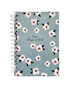 Тетрадь общая Pretty, 144х204 мм, 120 листов, клетка, твердый переплет, спираль Be smart