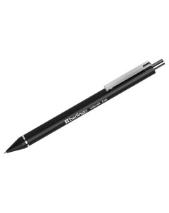 Ручка гелевая автоматическая Velvet gel черная 0 5 мм CGm_50065 Berlingo