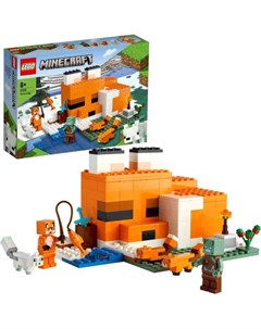 Конструктор Minecraft 21178 Лисья хижина Lego