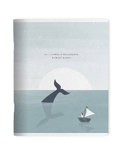 Тетрадь общая Soul, 165х203 мм, 48 листов, клетка, мягкий переплет, скрепка, море Be smart