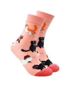 Носки Krumpy Socks Niceee Встреча кошечек размер 35 40 Республика
