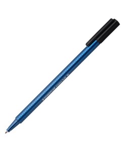 Ручка шариковая Staedtler Triplus ball 437M черная Республика