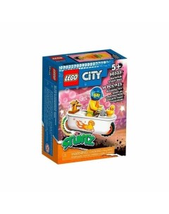 Конструктор City 60333 Трюковой мотоцикл ванна Lego