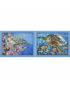 Картина Морская черепаха в ассортименте 58 х 76 х 4 см Kare