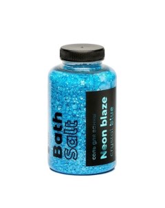 Соль для ванны Neon Blaze Crystal Blue 500 г Fabrik cosmetology