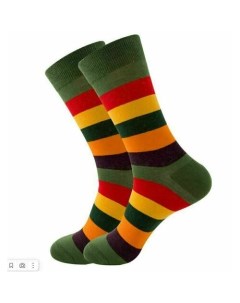 Носки Geometry and Line зеленые р 40 45 Krumpy socks