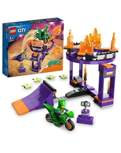 Конструктор LEGO City 60359 Испытание каскадеров с трамплином и кольцом Республика