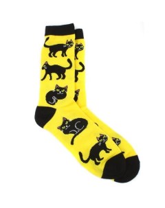 Носки Чёрный кот 37 44 Krumpy socks