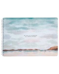 Альбом для рисования View Пляж, 299 х 210 мм, 40 листов, на спирали Be smart