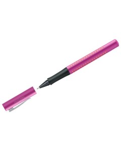 Ручка капиллярная Faber Castell Grip 2010 розово оранжевый корпус синие чернила Faber-castell