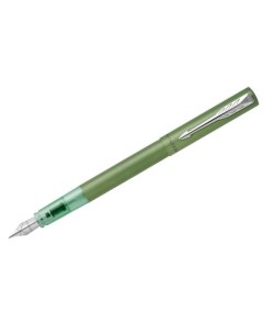 Ручка перьевая Vector XL Green зеленая синие чернила 0 8 мм Parker