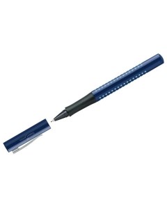 Ручка капиллярная Faber Castell Grip 2010 синие чернила светло голубой корпус Faber-castell
