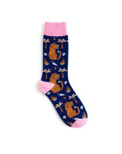 Носки Тигра 35 40 синий Krumpy socks