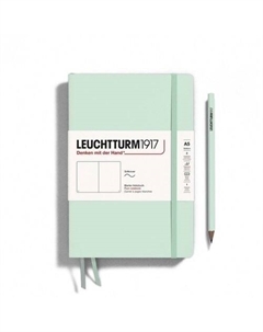 Блокнот Leuchtturm1917 Medium, 61 лист, без линовки, мягкая обложка, мятный