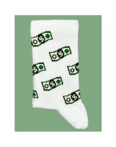 Носки TxT Доллар 40 45 белый Krumpy socks
