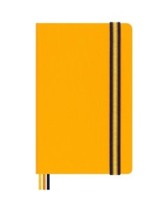 Блокнот Moleskine Le K Way Large 240 страниц нелинованный оранжевый 13 х 21 см Республика