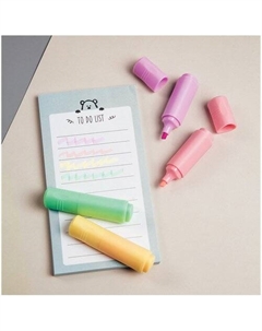 Набор текстовыделителей Pomadka, 1-3 мм, 4 цвета Meshu