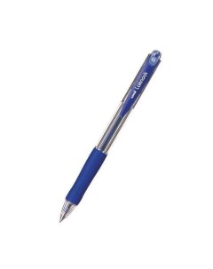 Шариковая ручка автомат SN 100 Laknock 0 5 мм синяя Uni