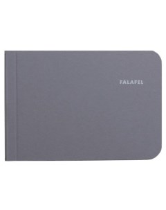 Блокнот для записей Soft grey А7 64 листа в точку Falafel books