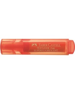 Текстовыделитель 1546 суперфлуоресцентный оранжевый Faber-castell