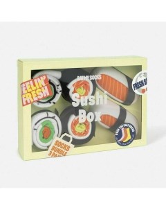 Носки Sushi Box 36 45 3 пары Eat my socks