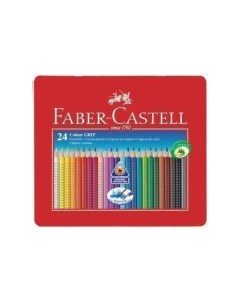 Набор цветных карандашей Grip 2001 24 цвета Faber-castell